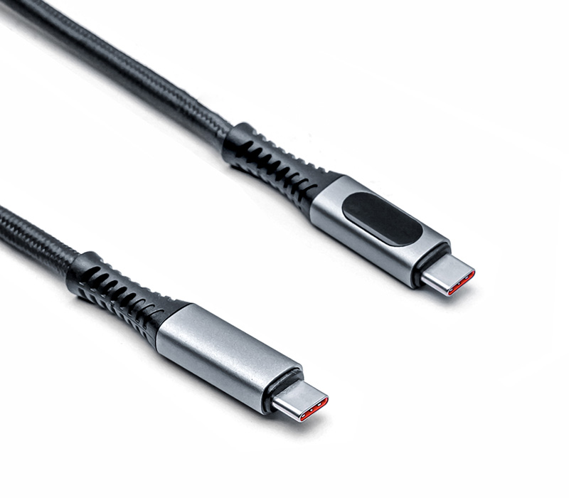 USB 4.0 CM-CM LED Display Cable