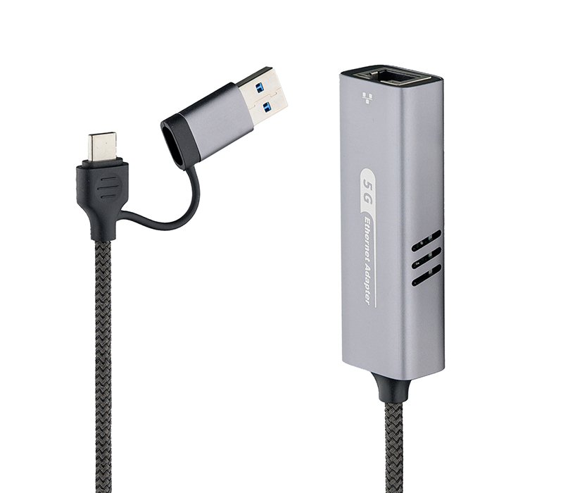 USB C&A Male to RJ45 Female 5G (2)
