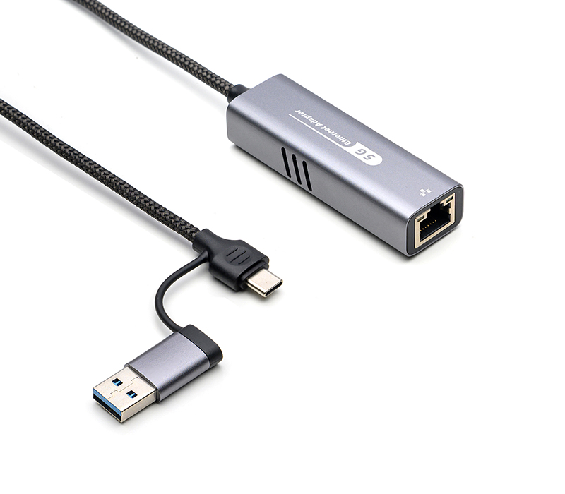 USB C&A Male to RJ45 Female 5G