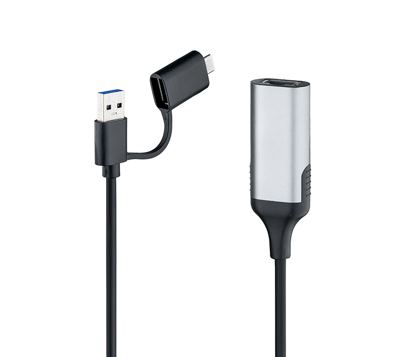 USB C&A to RJ45 Female