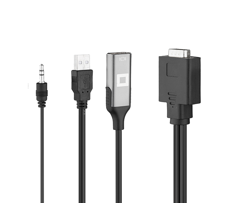 VGA Male TO HDMI Female 1080P (2)